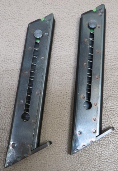 Two Hi Standard 22 LR Pistol Magazines