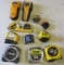 Tape Measures and Laser Levels