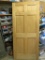 Solid Pine 6 Panel Cross and Bible Door