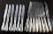 14 Silver Handle Knives