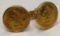 1881 Gold Coin Cufflinks!