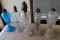 Five Antique Oil Lamps