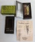WWI French Gasoline Lighter in Unopened Box and First Aid Tin