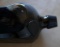 Original Spengler's Hand Blown Amber Bottle
