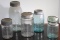 Antique Canning Jars with Lids