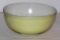Large Yellow Pyrex Mixing Bowl
