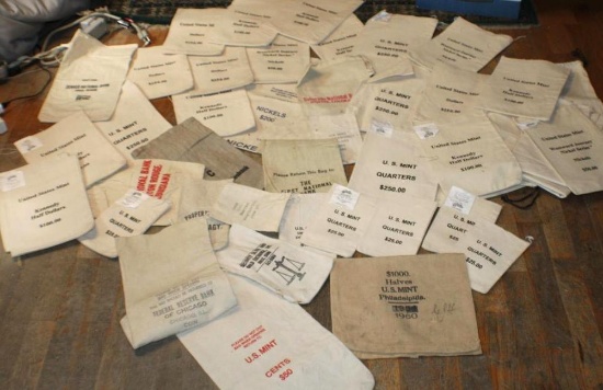 Huge Assortment of Bank Bags