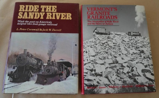 Vermont's Granite Railroad - Ride the Sandy River Books