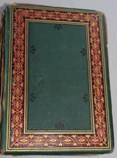 Antique Signed Book The Poetical Works of Henry Wadsworth Longfellow