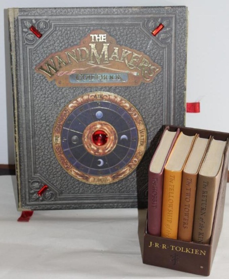 Tolkien Box Set and Wand Maker's Guide Book