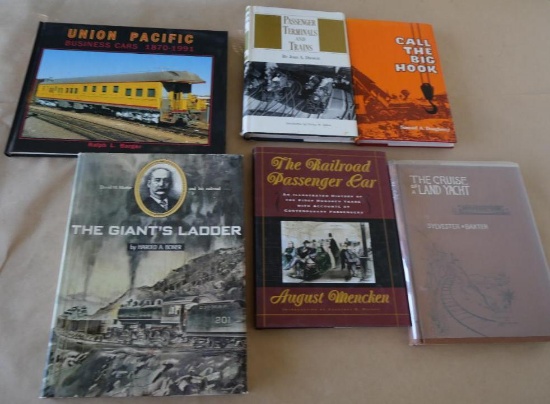 Six Train Related Books