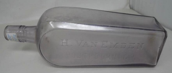 Rare H. Van Emden Post Hoorn Gin Bottle