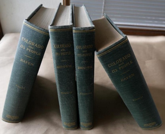 Colorado and Its People Volumes 1-4