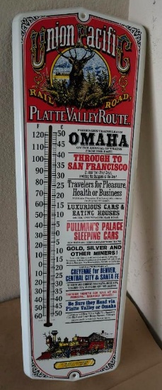 Union Pacific Platte Valley Route Thermometer