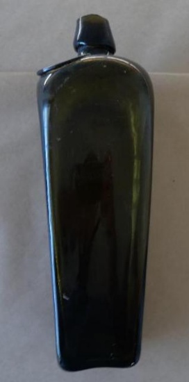 Samaas Schiedam Hand Blown Amber Bottle