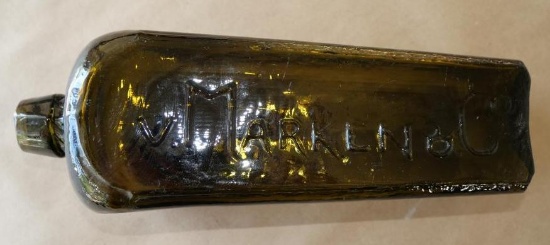 V.Marken & Co Green Case Gin Bottle
