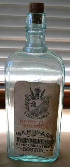 O.L. Fern & Co Henry Clay Bourbon Bottle