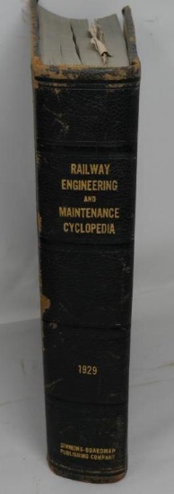 1929 Railway Engineering & Maintenance Cyclopedia
