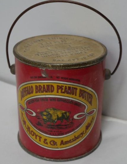 Buffalo Brand Peanut Butter Antique Tin