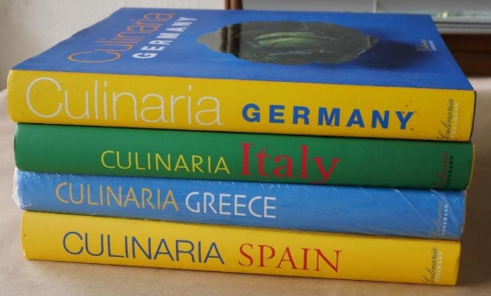 Four Culinaria Books by Konemann