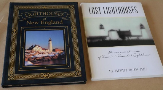 Easton Press Leather Bound Lighthouses of New England