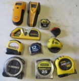 Tape Measures and Laser Levels