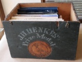 JH Henke's Antique Box with Books