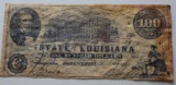 State of Louisiana 100 Dollar Bill No. 2650
