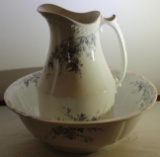 Antique Pitcher and Bowl Wash Set