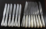 14 Silver Handle Knives