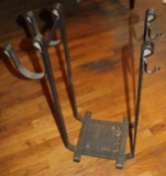 Cast Iron Log Holder