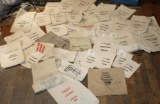 Huge Assortment of Bank Bags