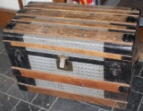Excellent Antique Trunk with Contents