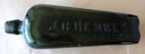 J.H. Henke's Antique Gin Bottle