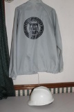 Railroad Jacket and Hard Hat