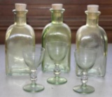 Green Glass Assortment
