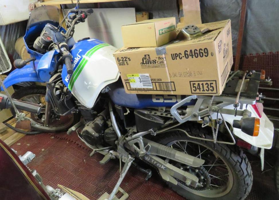 1989 kawasaki klr 650 deals