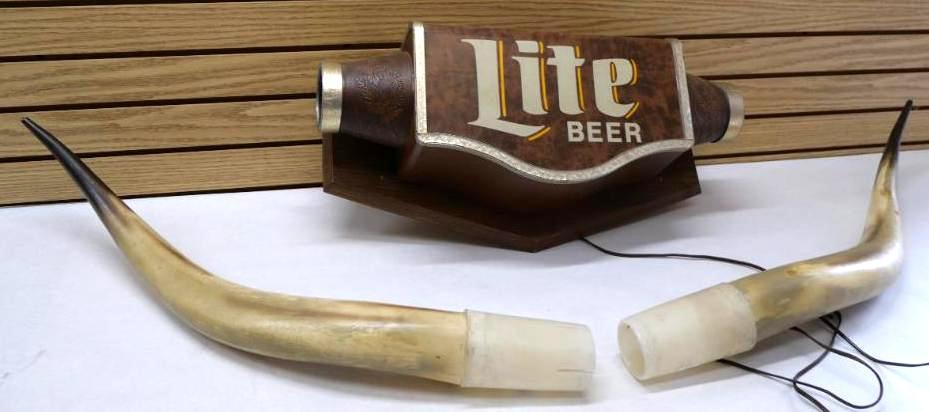 Miller Lite 6' Light Up Horns | Proxibid