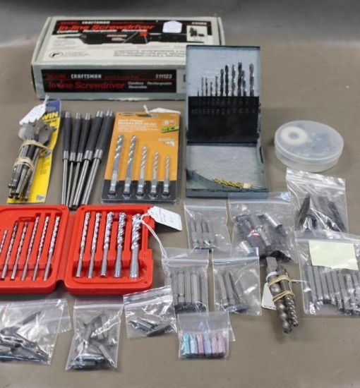 Craftsman InLine Screwdriver and Lots of Miscellaneous Tips and Bits
