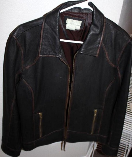 Excellent Soft Black Leather Ladies' Jacket