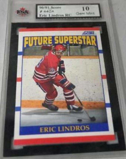 1990/ 1991 Score Future Superstar Eric Lindros RC Gem Mint 10