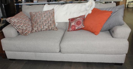 Excellent Sofa with Large Chair and Ottoman Set