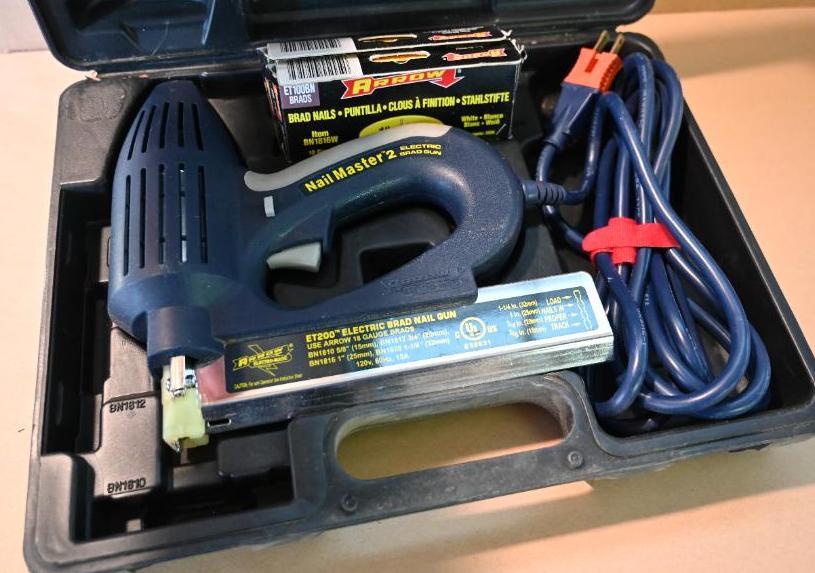 Arrow ET200 Electric Brad Nail Gun Proxibid