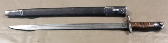 Remington 1914 Pattern Enfield Bayonet with Scabbard