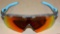Blue Oakley Radar EV Frame with Prizm Lenses