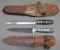 Two Double Edged Daggers