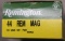 25 Cartridges Remington 44 Rem Mag High Velocity Ammunition
