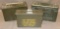 Three Metal Military Ammo Cans