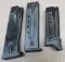 Three Pistol Magazines