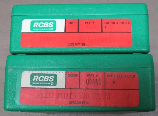 Bullet Puller and Primer Pocket Swager Reloading Dies